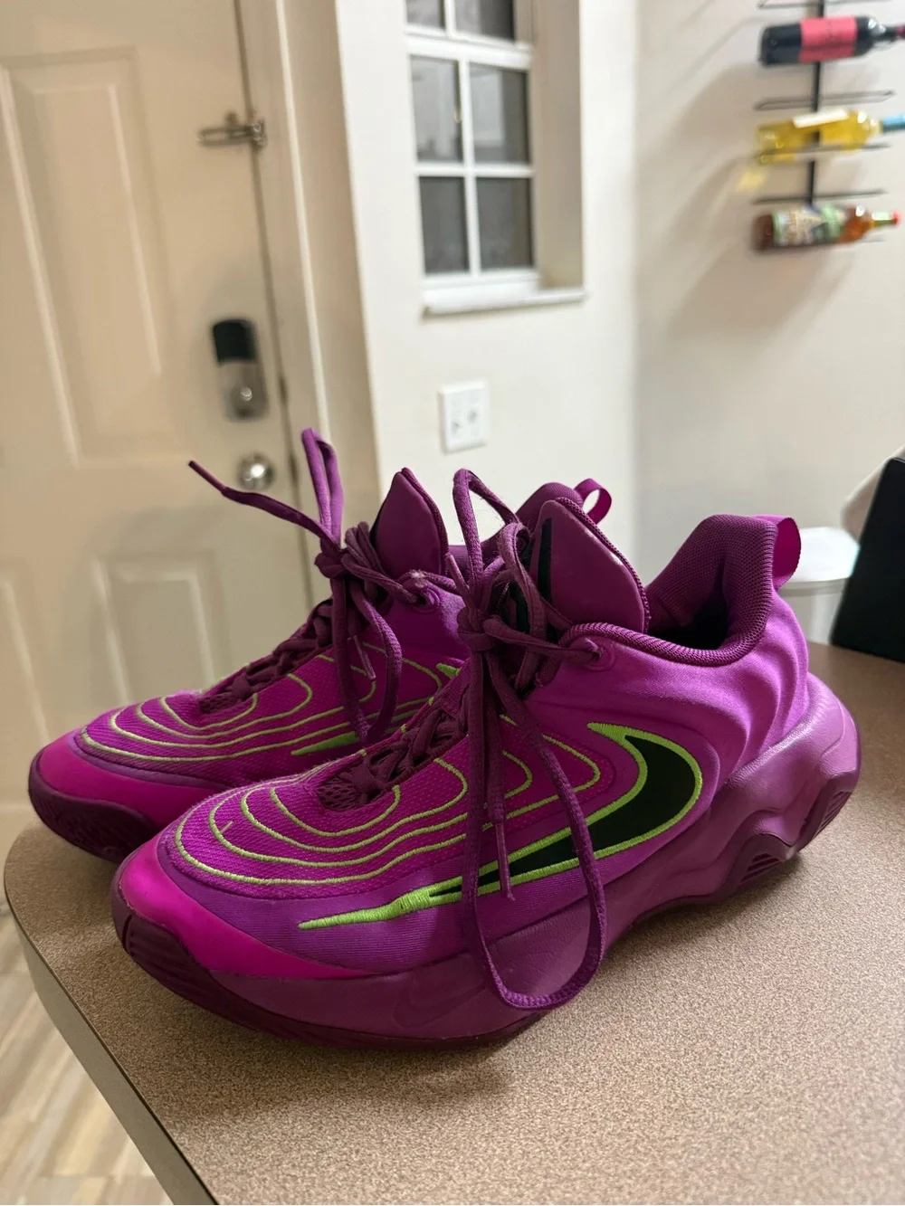Nike Youth Giannis Immortality 4 Hyper Violet Basketball Shoes 3.5Y